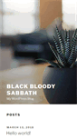 Mobile Screenshot of blackbloodysabbath.it